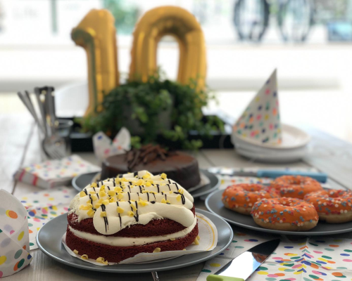 10 jaar maxellence taart